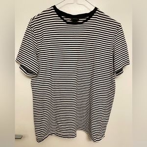 H&M Black and White Stripes Shirt